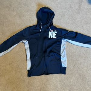 Nike New England Patriots Zip Up Hoodie Size Men’s M